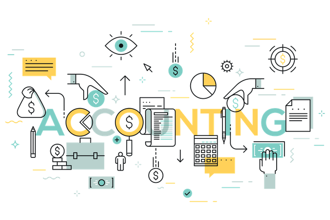 Smart accounting illustration
